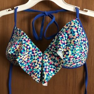 Polka Dot Bikini Top